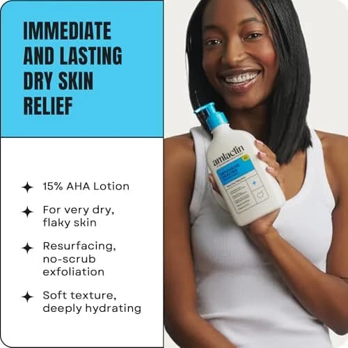 AmLactin Daily & Intensive Healing Moisturizing Lotions for Dry Skin 2x7.9 oz | Dermatologist Recommended for Soft Smooth Skin thumbnail 3