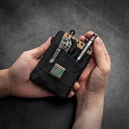 VIPERADE VE18-S Small EDC Pouch | Compact Men’s Organizer with 3 Slots & 2 Zipper Pockets thumbnail 6