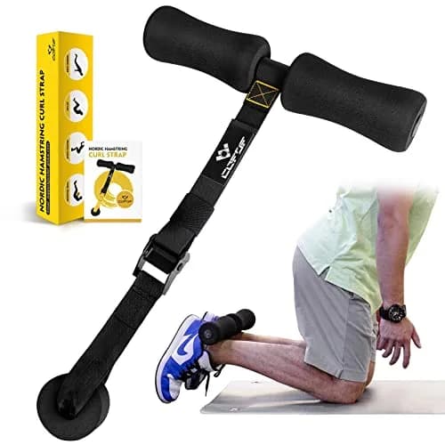 COFOF Nordic Hamstring Curl Strap | Adjustable, Portable, Supports 420 lbs for Home & Gym thumbnail 1