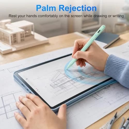 BLEBLE Stylus Pen for iPad 2018-2026 | Fast Charge Apple iPad Pencil-Green thumbnail 4