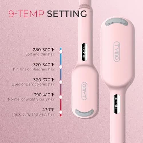 TYMO Deep Wave Curling Iron 1.25 Inch | Deep Waves for Volume & Shine thumbnail 7