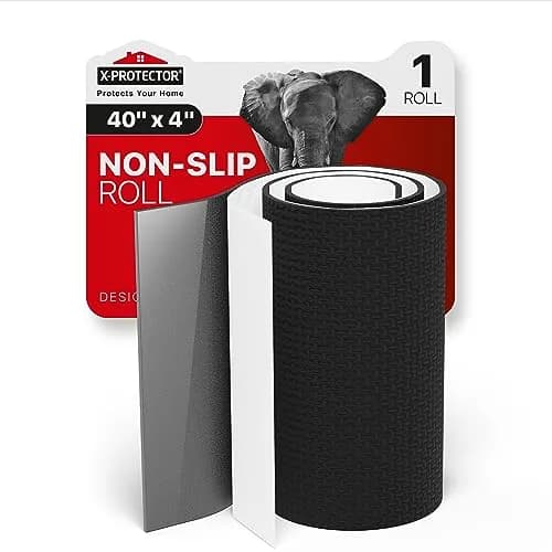 X-Protector Rubber Roll 40 x 4 inches | Non Slip Anti Skid Pad for Furniture & Objects thumbnail 1