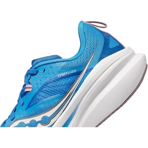 Saucony Omni 22 Running Shoe, Cobalt/Orchid, US 12 | Structured Cushioning for Overpronators thumbnail 8