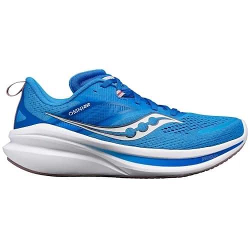Saucony Omni 22 Running Shoe, Cobalt/Orchid, US 12 | Structured Cushioning for Overpronators thumbnail 2