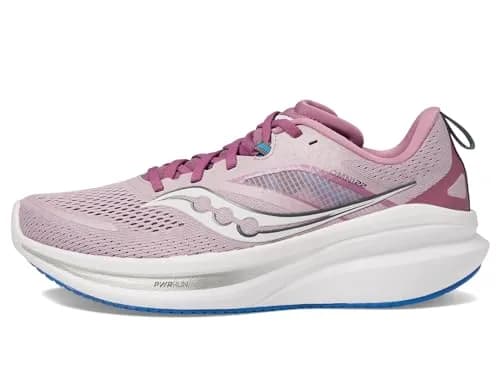 Saucony Women's Omni 22 Running Shoe, Orchid/Cobalt, US Size 10 | Structured Cushioning for Comfort thumbnail 5
