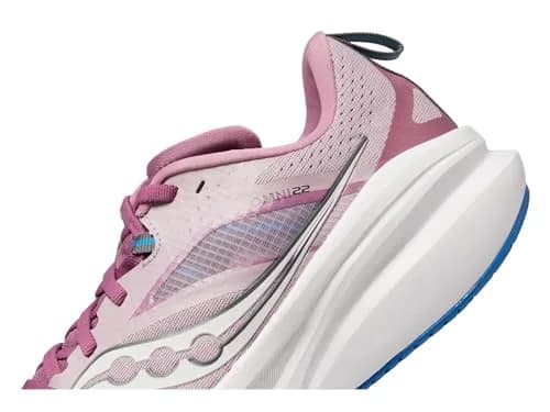 Saucony Women's Omni 22 Running Shoe, Orchid/Cobalt, US Size 10 | Structured Cushioning for Comfort thumbnail 6