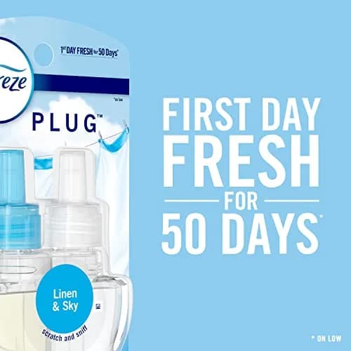 Febreze Fade Defy Plug In Air Freshener Refill, Gain Moonlight Breeze Scent, 3 Count | Lasts 50 Days on Low thumbnail 2