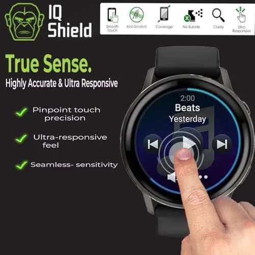 IQShield Screen Protector 6 Pack for Garmin 970/570/965 & Venu 4 | Ultra Thin, Anti-Scratch, Bubble-Free (47mm/45mm) thumbnail 7