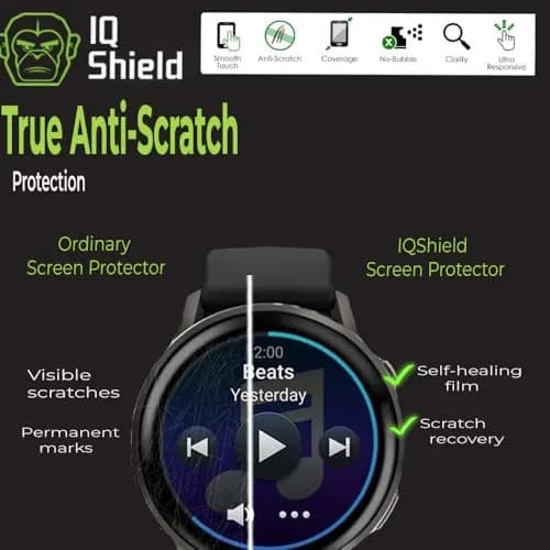 IQShield Screen Protector 6 Pack for Garmin 970/570/965 & Venu 4 | Ultra Thin, Anti-Scratch, Bubble-Free (47mm/45mm) thumbnail 4