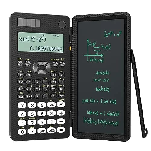 NEWYES Scientific Calculator for Students 82MS | Notepad & Solar Power, 240 Functions, Compact & Portable (6.5 inch) thumbnail 1