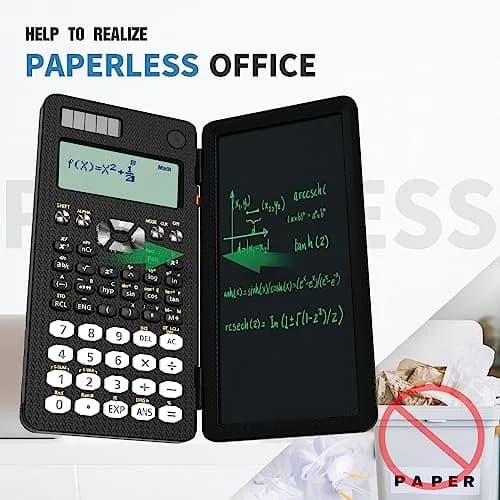 NEWYES Scientific Calculator for Students 82MS | Notepad & Solar Power, 240 Functions, Compact & Portable (6.5 inch) thumbnail 4