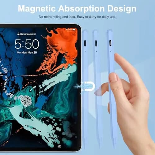 BLEBLE Stylus Pen for iPad 2018-2026 | Fast Charge, Palm Rejection, Tilt Sensor thumbnail 6