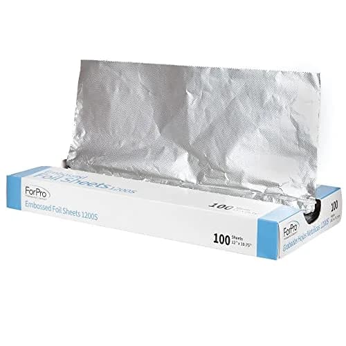 ForPro Professional Collection Embossed Foil Sheets 12” x 10.75” | Food & Hair Safe, 100-Count thumbnail 1