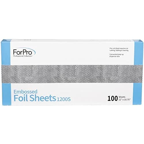 ForPro Professional Collection Embossed Foil Sheets 12” x 10.75” | Food & Hair Safe, 100-Count thumbnail 2