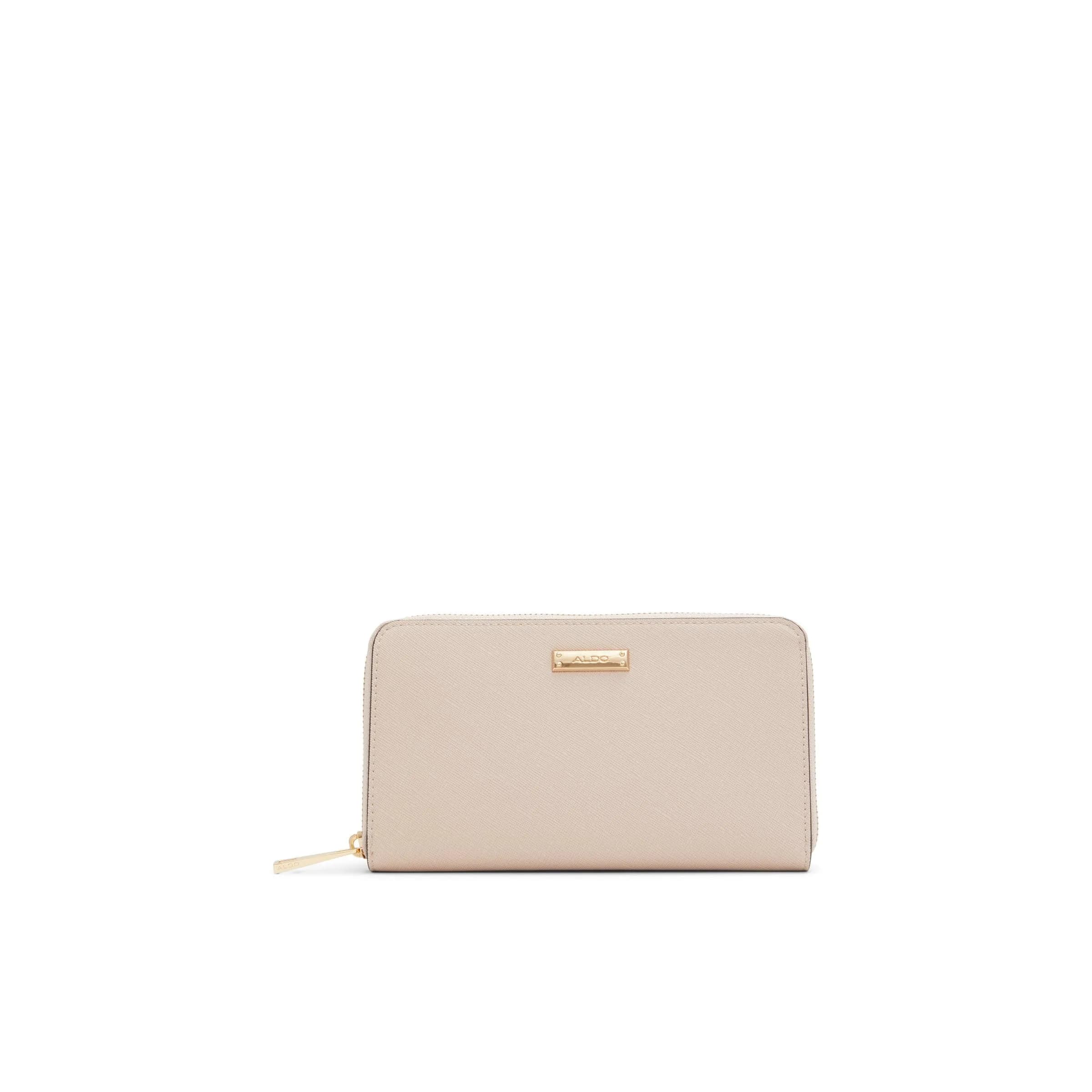 ALDO Ligosullo Women's Wallet Pink 19cm x 11cm | Compact Zippered Change Purse — Pink