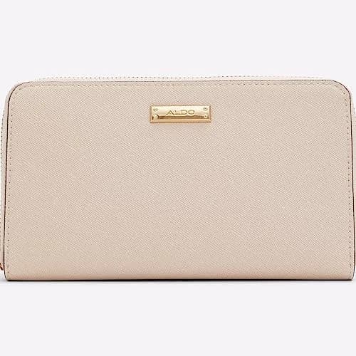 ALDO Ligosullo Women's Wallet Pink 19cm x 11cm | Compact Zippered Change Purse thumbnail 3