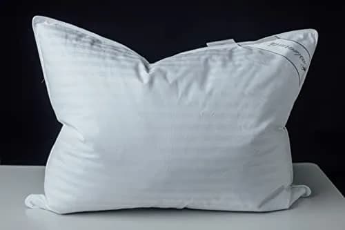 Eastwarmth Goose Down Feather Pillow 100% Cotton Standard Size 50cm (20 Inch) x 66cm (26 Inch) | Soft, Supportive, Breathable thumbnail 1