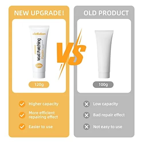 aididan Drywall Repair Kit Wall Patch Paste | Fast Drying, Waterproof, Multi-Surface (1 Pack) thumbnail 5