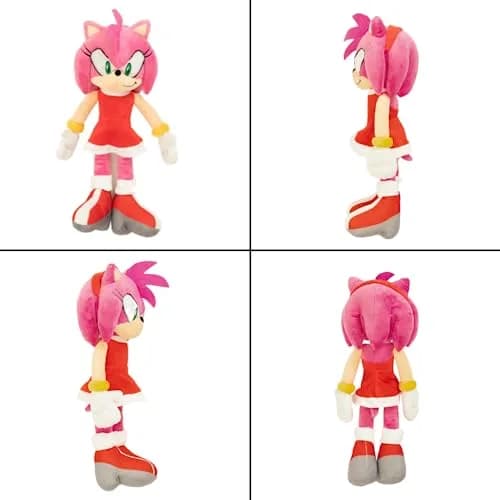Franco Amy Rose Plush Cuddle Pillow Buddy 46cm (18.5") | Officially Licensed Sonic The Hedgehog Toy for Kids thumbnail 5