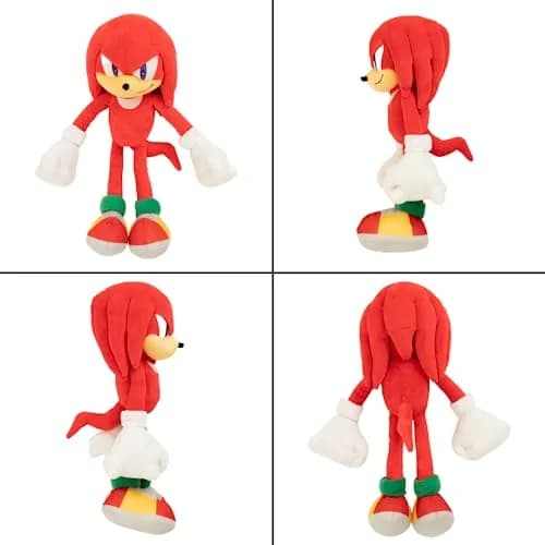 Franco Knuckles the Echidna Plush Cuddle Pillow Buddy 48cm (18.5") | Officially Licensed Sonic The Hedgehog Toy thumbnail 5