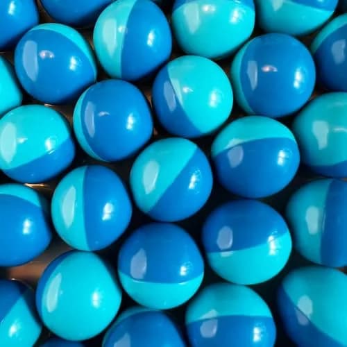 Tippmann Xball Triumph 68 Caliber Paintballs 2000ct | Bright Aqua Blue Fill & Shell thumbnail 1