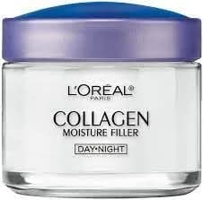 L'Oreal Paris Skin Expertise Collagen Moisture Filler Daily Moisturizer Day/Night Cream 1.7 oz (Pack of 3) | Hydrates & Fills Wrinkles thumbnail 2