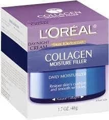 L'Oreal Paris Skin Expertise Collagen Moisture Filler Daily Moisturizer Day/Night Cream 1.7 oz (Pack of 3) | Hydrates & Fills Wrinkles thumbnail 6