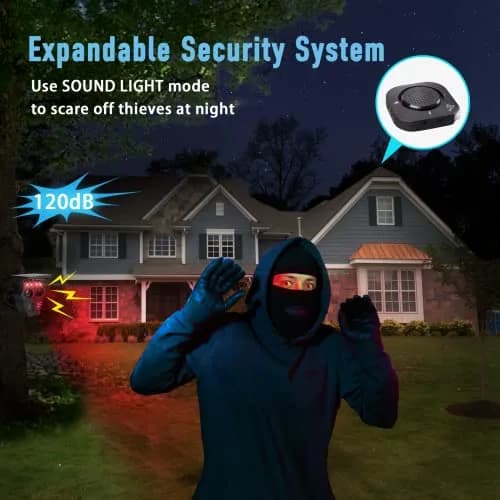 Betterlink Solar Driveway Alarm Receiver (Receiver Only) | 1/2 Mile Long Range Wireless Motion Detector thumbnail 5