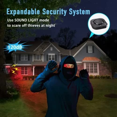 BetterLink Long Range Solar Wireless Driveway Alarm System 1R3S | 1/2 Mile Range, IP65 Weatherproof, 120dB Alert thumbnail 6