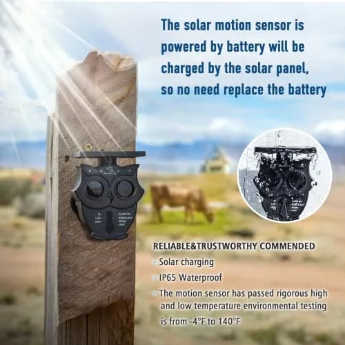BetterLink Long Range Solar Wireless Driveway Alarm System 1R3S | 1/2 Mile Range, IP65 Weatherproof, 120dB Alert thumbnail 3