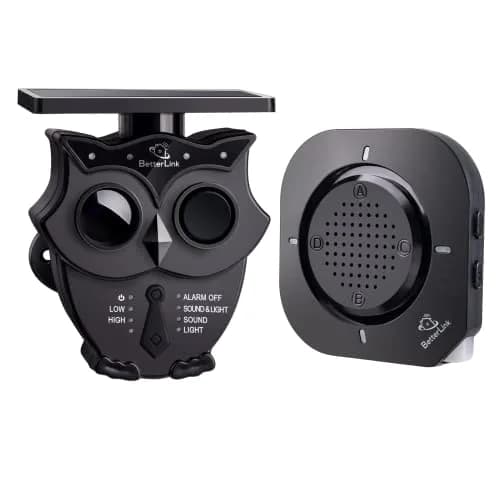 BetterLink Solar Wireless Driveway Alarm System 1/2 Mile Long Range | 1 Receiver & 1 Sensor thumbnail 1