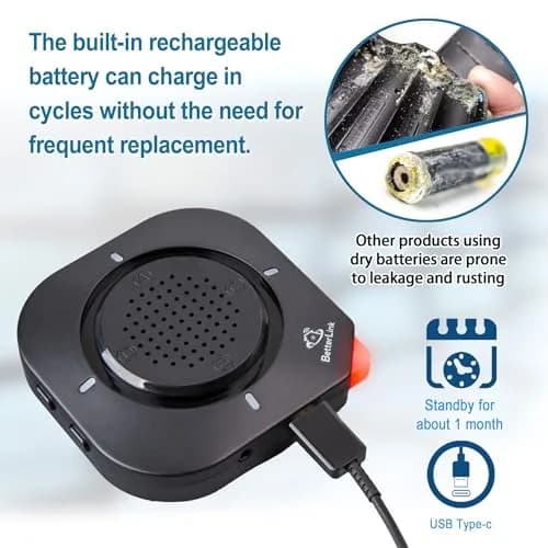 BetterLink Solar Wireless Driveway Alarm System 1/2 Mile Long Range | 1 Receiver & 1 Sensor thumbnail 4