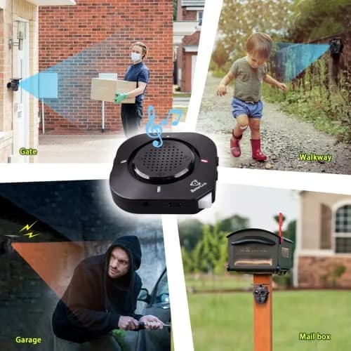 BetterLink Solar Wireless Driveway Alarm System 1/2 Mile Long Range | 1 Receiver & 1 Sensor thumbnail 5