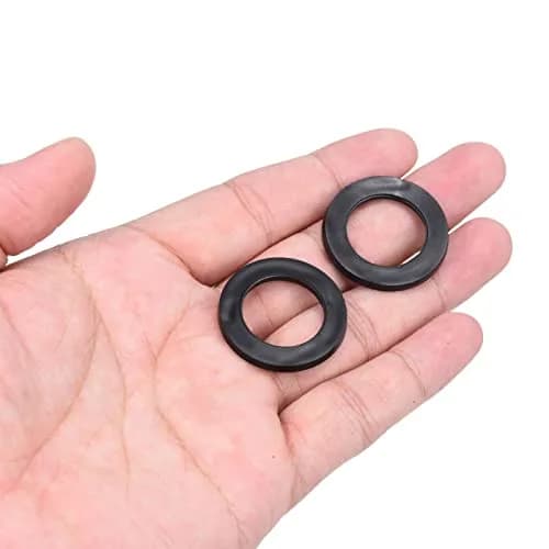 PATIKIL M20 Rubber Flat Washer 12 Pack 20mm ID 30mm OD 2.5mm Thick | Sealing Spacer for Faucets & Water Hoses thumbnail 5