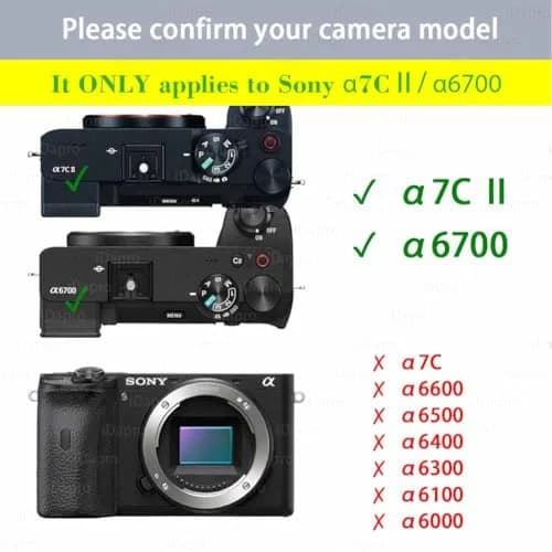 iDaPro Screen Protector for Sony Alpha A6700/A7C II/ZV-E1, 9H Glass | Scratch & Drop Resistant, Ultra Clear, 3 Pack thumbnail 2