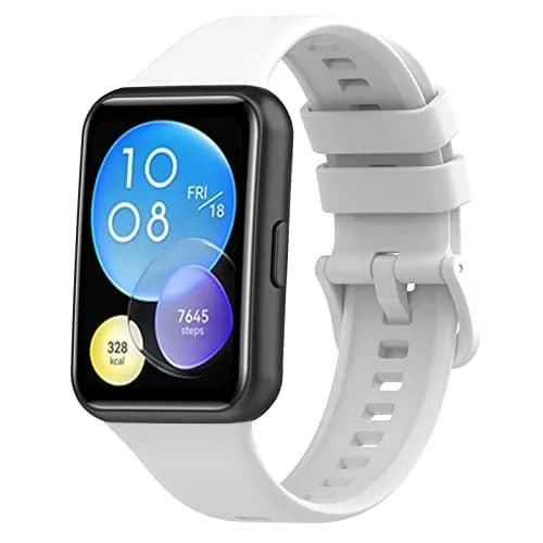 Muovrto Replacement Band for Huawei Watch Fit 2 24.9mm (0.98 inch) | 3-Pack Silicone Sport Strap thumbnail 4