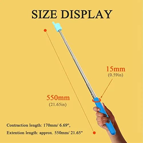 DAITET Telescopic Teachers Pointer 21.65 Inch | Classroom Whiteboard Teaching Aid thumbnail 5