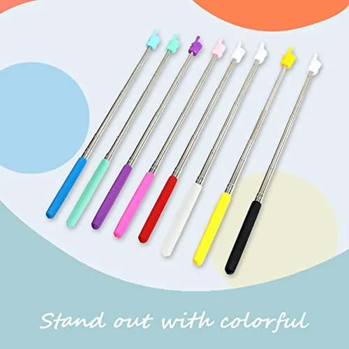 DAITET Telescopic Teachers Pointer 21.65 Inch | Classroom Whiteboard Teaching Aid thumbnail 6