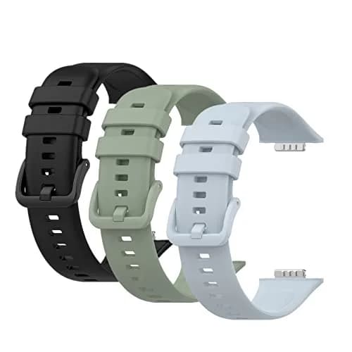 Muovrto Replacement Bands for Huawei Watch Fit 2 (3-Pack, 24.9mm) | Secure Lock System for 5.7"-8.7" Wrists thumbnail 1