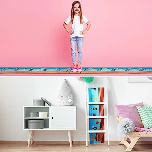 Nuanchu Number Line Mats 0-30 & 31-60 | 6.7m (21.98 ft) x 30.5cm (12 Inch) Educational Floor Mats thumbnail 7