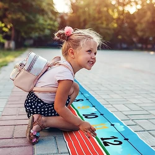 Nuanchu Number Line Mats 0-30 & 31-60 | 6.7m (21.98 ft) x 30.5cm (12 Inch) Educational Floor Mats thumbnail 3