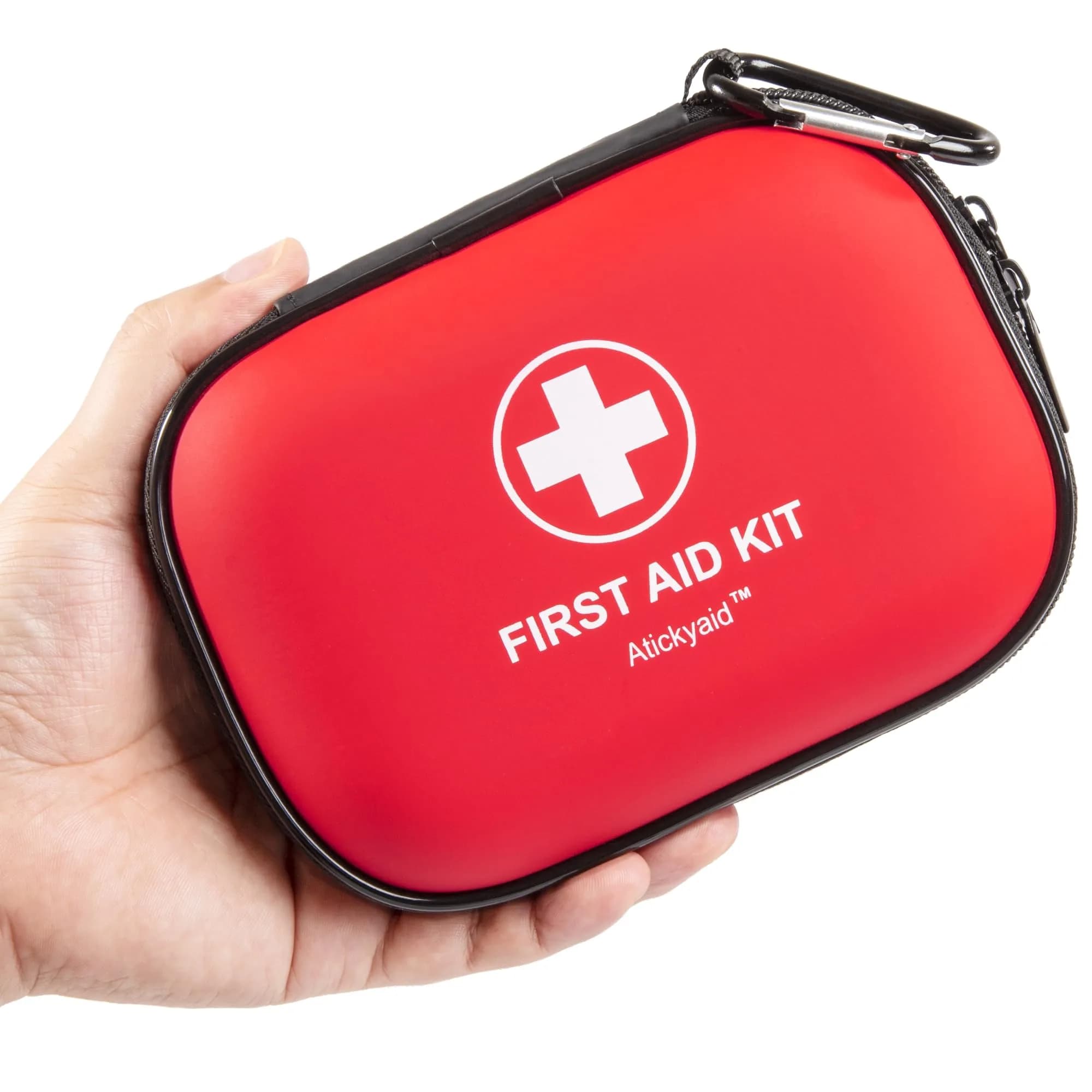 Atickyaid Mini First Aid Kit 120 Pieces Waterproof Compact Emergency Medical Supplies