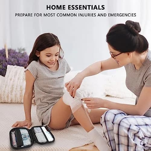 Atickyaid Mini First Aid Kit 120 Pieces Waterproof Compact Emergency Medical Supplies thumbnail 6