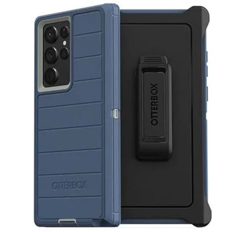 OtterBox Defender Series Case for Samsung Galaxy S22 Ultra (Fort Blue) | Rugged Drop Protection thumbnail 2