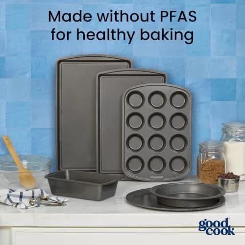 GoodCook Extra-Large Nonstick Loaf Pan 33cm x 12.7cm (13" x 5") | Heavy-Duty Steel Bakeware for Breads, Cakes & Meatloaf thumbnail 8