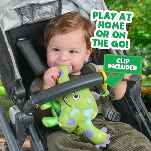WowWee Super Simple Sensory Plush Monsters Hugo (Green) | 5+ Sensory Features for Early Development thumbnail 5