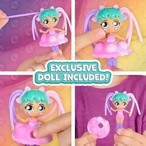 Fashion Fidgets Fashion Show Playset, 2-in-1 Runway & Trading Board, Exclusive Doll, Ages 5+ | Stress-Relief & Imaginative Play thumbnail 2
