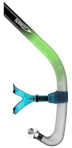 Speedo Unisex-Adult Swim Training Snorkel Bullet Head | Hydrodynamic, Silicone, Adult thumbnail 1