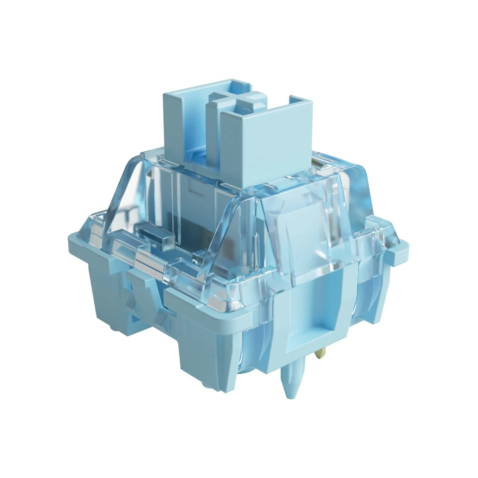 Akko V3 Creamy Blue Pro Tactile Keyboard Switches (45pcs) | 5-Pin Dustproof Stem, Pre-Lubed, 45gf — Creamy Blue V3 Pro