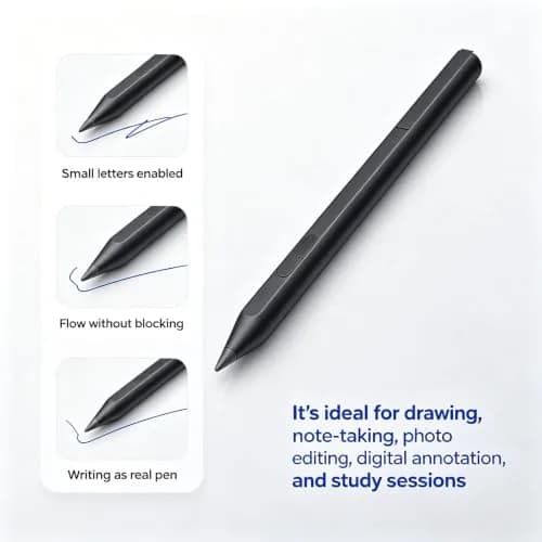 CaoXiong MPP 2.0 Tilt Pen Compatible with HP Rechargeable, Black | Precise, Seamless Touchscreen Writing (70-120c) thumbnail 3